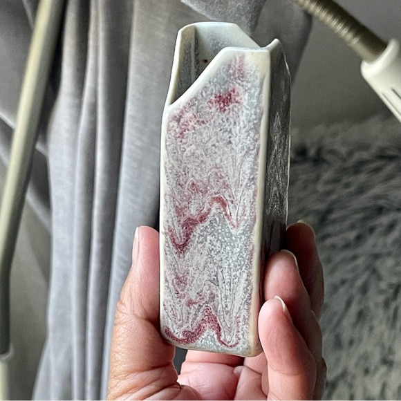 MICHAEL COHEN | Vintage | Art Pottery Handcrafted Miniature Vase 4” Tall - Picture 11 of 16